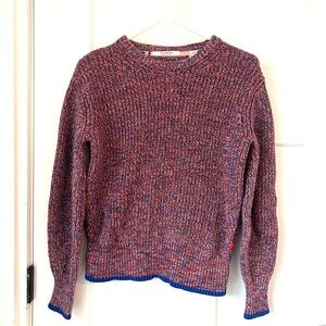Scotch & Soda Red and Blue Knit Sweater